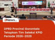 DPRD Gorontalo Tetapkan Tim Seleksi KPID Periode 2026–2029