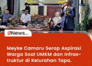 Meyke Camaru Serap Aspirasi Warga Soal UMKM dan Infrastruktur di Kelurahan Tapa