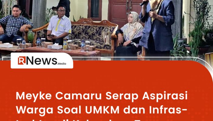 Meyke Camaru Serap Aspirasi Warga Soal UMKM dan Infrastruktur di Kelurahan Tapa