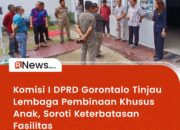 Komisi I DPRD Gorontalo Tinjau Lembaga Pembinaan Khusus Anak, Soroti Keterbatasan Fasilitas