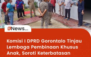 Komisi I DPRD Gorontalo Tinjau Lembaga Pembinaan Khusus Anak, Soroti Keterbatasan Fasilitas