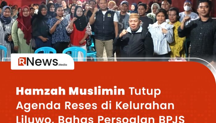 Hamzah Muslimin Tutup Agenda Reses di Kelurahan Liluwo, Bahas Persoalan BPJS dan Pelayanan Kesehatan