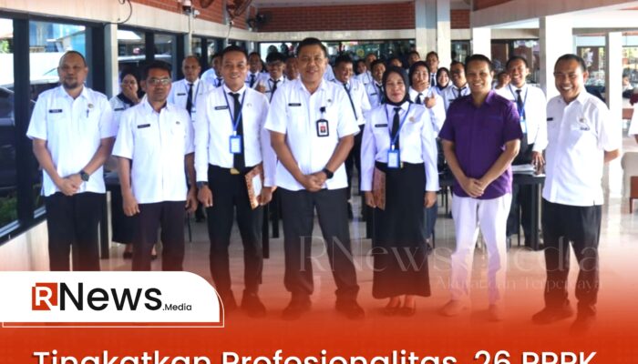 Tingkatkan Profesionalitas, 26 PPPK Sekretariat DPRD Ikut Pembekalan Kerja
