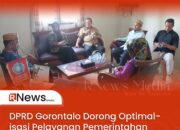 DPRD Gorontalo Dorong Optimalisasi Pelayanan Pemerintahan Kelurahan Tinelo