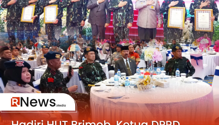 Hadiri HUT Brimob, Ketua DPRD Gorontalo: Profesionalisme Harus Terus Diperkuat