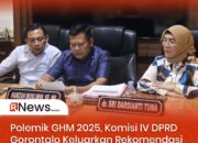 Polemik GHM 2025, Komisi IV DPRD Gorontalo Keluarkan Rekomendasi Tegas untuk Dispora