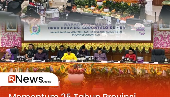 Momentum 25 Tahun Provinsi Gorontalo, DPRD Tekankan Penguatan Ekonomi Daerah