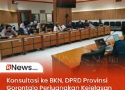 Komisi I dan II DPRD Gorontalo Konsultasi ke BKN, Bahas Status Pendamping Koperasi yang Belum Terverifikasi