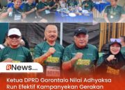 Ketua DPRD Gorontalo Nilai Adhyaksa Run Efektif Kampanyekan Gerakan Antikorupsi