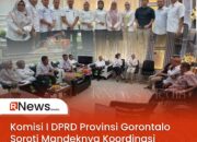 Komisi I DPRD Provinsi Gorontalo Soroti Mandeknya Koordinasi Pansus Sawit