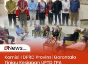 Komisi I DPRD Provinsi Gorontalo Tinjau Kesiapan UPTD TPA Talumelito