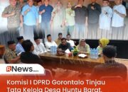 Komisi I DPRD Gorontalo Tinjau Tata Kelola Desa Huntu Barat, Awasi Proses PAW BPD