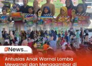 Antusias Anak Warnai Lomba Mewarnai dan Menggambar di Indogrosir Gorontalo