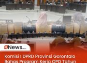 Komisi I DPRD Provinsi Gorontalo Bahas Program Kerja OPD Tahun 2026