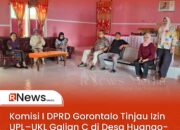 Komisi I DPRD Gorontalo Tinjau Izin UPL–UKL Galian C di Desa Huangobotu