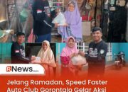 Jelang Ramadan, Speed Faster Auto Club Gorontalo Gelar Aksi Sosial