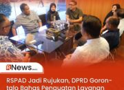 RSPAD Jadi Rujukan, DPRD Gorontalo Bahas Penguatan Layanan Kesehatan