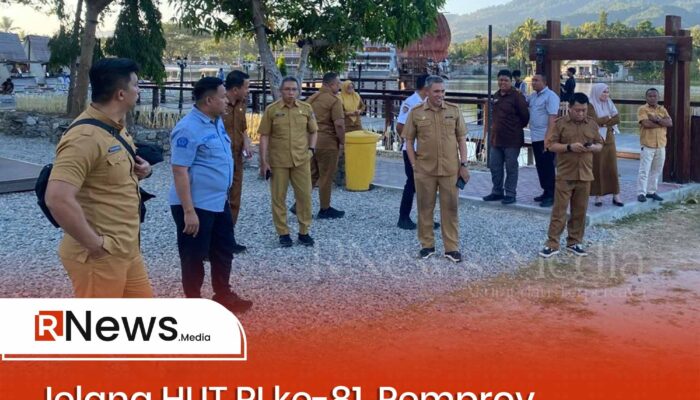 Jelang HUT RI ke-81, Pemprov Gorontalo Matangkan Konsep Acara Pencanangan