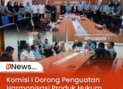 Komisi I Dorong Penguatan Harmonisasi Produk Hukum Daerah