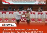 DPRD dan Pemprov Gorontalo Bahas Arah Perubahan APBD 2026