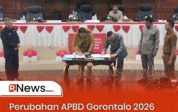 Perubahan APBD Gorontalo 2026 Naik, Pendapatan Daerah Capai Rp1,55 Triliun