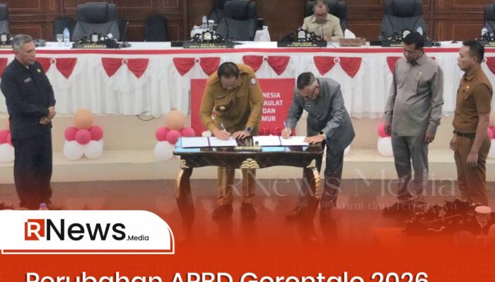 Perubahan APBD Gorontalo 2026 Naik, Pendapatan Daerah Capai Rp1,55 Triliun