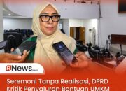 Seremoni Tanpa Realisasi, DPRD Kritik Penyaluran Bantuan UMKM