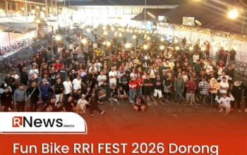 Fun Bike RRI FEST 2026 Dorong Gaya Hidup Sehat di Gorontalo