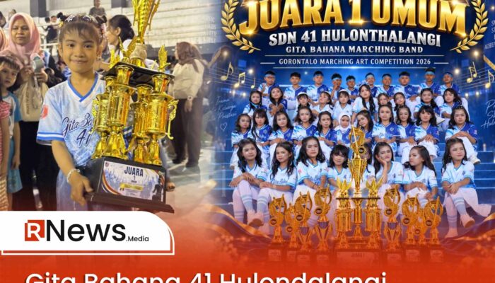 Gita Bahana 41 Hulondalangi Borong Gelar, Raih Juara 1 Umum Wali Kota Cup 2026