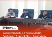 Resmi Dibentuk, Forum Media Parlemen Puncak Botu Tegaskan Kebebasan Pers
