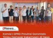 Komisi I DPRD Provinsi Gorontalo Tinjau Dampak Kekeringan di Desa Libungo