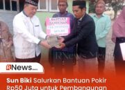 Sun Biki Salurkan Bantuan Pokir Rp50 Juta untuk Pembangunan TPQ Syifaul Qolby