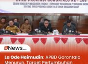La Ode Haimudin: APBD Gorontalo Menurun, Target Pertumbuhan Ekonomi Tetap Harus Dikejar