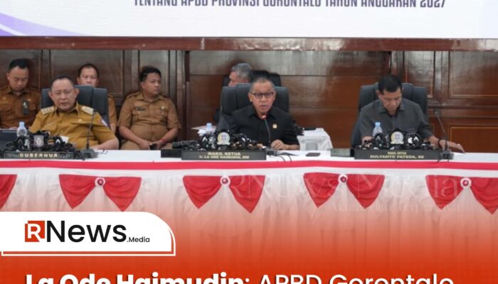 La Ode Haimudin: APBD Gorontalo Menurun, Target Pertumbuhan Ekonomi Tetap Harus Dikejar