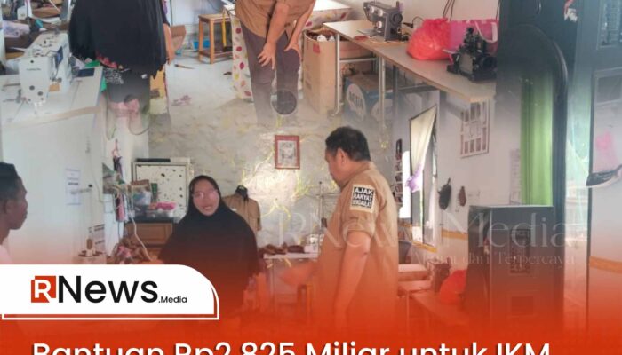 Bantuan Rp2,825 Miliar untuk IKM, Ridwan Monoarfa Pastikan Tepat Sasaran