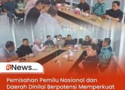 Pemisahan Pemilu Nasional dan Daerah Dinilai Berpotensi Memperkuat Fokus Demokrasi di Daerah