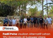 Fadli Poha Usulkan Alternatif Lahan TPU Gorontalo di Sulawesi Utara