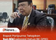 Rapat Paripurna Tetapkan Sun Biki sebagai Ketua BK DPRD Provinsi Gorontalo