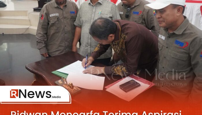 Ridwan Monoarfa Terima Aspirasi FSPMI, Dorong Dialog Buruh dan Pengusaha